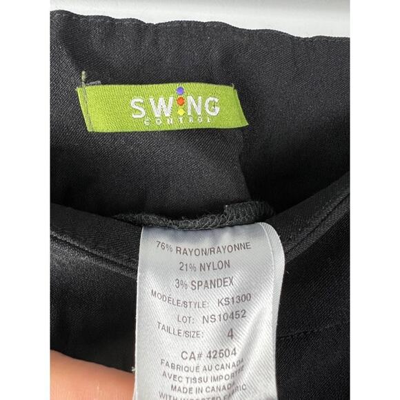 Swing Control Cropped Zipped Hem Golf Pants 4 - Picture 4 of 5